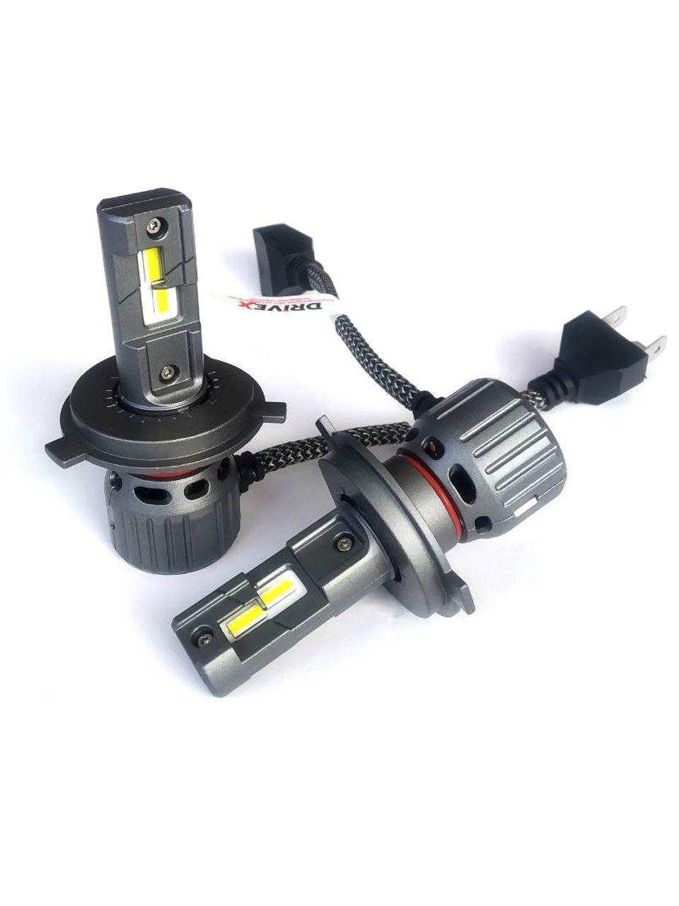 Світлодіодні лампи DriveX FE-05 H4 50 Вт 9-32 V 5500 K 11000 Lm CAN