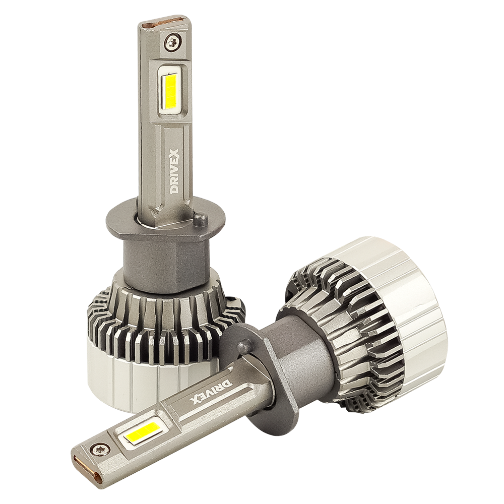 Світлодіодні лампи DriveX UL-03 H1 60 Вт 9-32 V 5500 K 1200 Lm CAN, фото 1