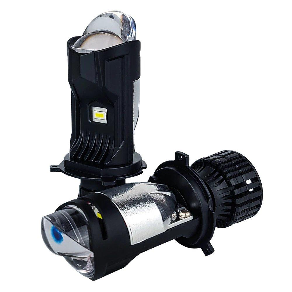 Світлодіодні лінзовані лампи DriveX LE-07 H4 H/L 6000 K 55 W 9-32 V