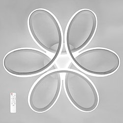 Люстра AL6520 ARD LUCE 65W LED Ardero біла 3000-6000K 4900Lm Ø420х110мм з пультом ДУ VOLNA 220V IP20