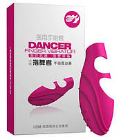 Вибратор на палец HBM G-SPOT для стимуляции клитора и зоны G Розовый (ZD02NR), 8780519 - 232