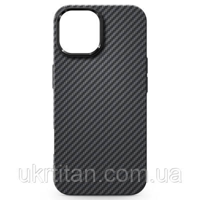 Оригінал! Чохол до мобільного телефона Armorstandart LikeCarbon2 MagCase для Apple iPhone 15 Black (ARM83807) - Вища Якість!, фото 1
