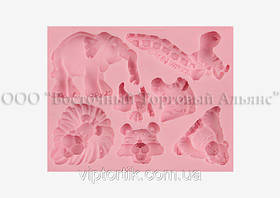 Силіконовий молд — Африка — 5х4 см