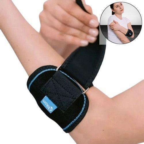 Бандаж передпліччя епікондилітний Alkom 4061. Безрозмірний. Еластичний. Фіксуючий бандаж для руки., фото 1