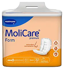 Прокладки анатомічної форми Paul Hartmann MoliCare Premium Form 4 краплі 32 шт., 8781326 — 284