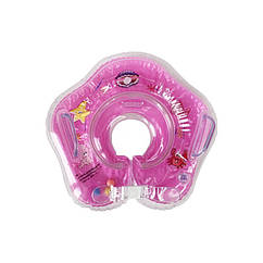 Круг для купання немовлят Mega Zayka MGZ-0906 (Pink), 8614453 — 353