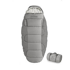 Спальний мішок Naturehike PS200 NH20MSD03 правий 230x95 см Сірий (2237007077), 8831764 — 215