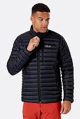 Куртка чоловіча Rab Microlight Down Jacket S Чорний (821468938465), 8729228 — 425