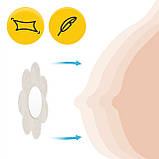 Наліпки на соски 4FIZJO Nipple Covers бавовняні 20 шт Beige (P-5905973401500), фото 3