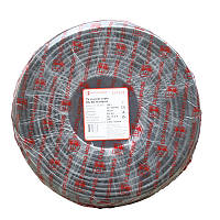 Кабель коаксіальний RG-6U 100%  обміднена сталь 1.02 поліетилен, чорний, 100 м