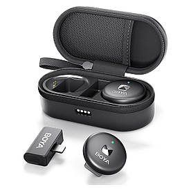 Бездротовий мікрофон подвійний Lightning 2.4ГГЦ 50м BOYA Omic-D