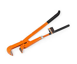 Ключ трубний Polax 90° 2 прогумовані ручки (44-009), 8713572 - 144