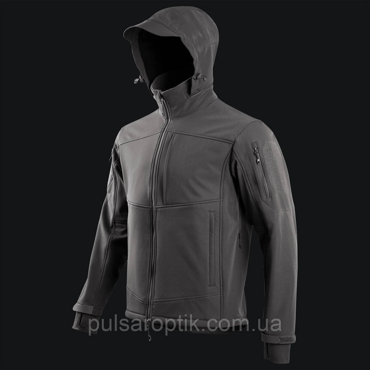 Куртка водонепроникна Highlander Stoirm Tactical Softshell-BK-L (JAC111-BK-L), фото 1