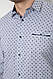 Сорочка чоловіча з принтом, колір білий, 214R7166, фото 6