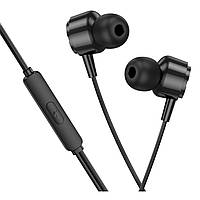 Навушники BOROFONE BM94 Sonar universal earphones with microphone Black