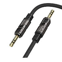 Аудіокабель BOROFONE BL22 Dignity audio cable AUX Black