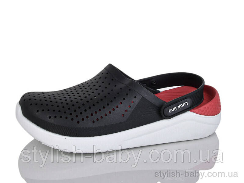 Підліткова колекція літнього взуття гуртом. Крокси 2023 бренда Luck Line (рр. с 36 по 41)
