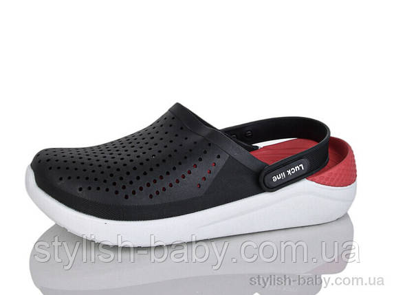 Підліткова колекція літнього взуття гуртом. Крокси 2023 бренда Luck Line (рр. с 36 по 41), фото 1