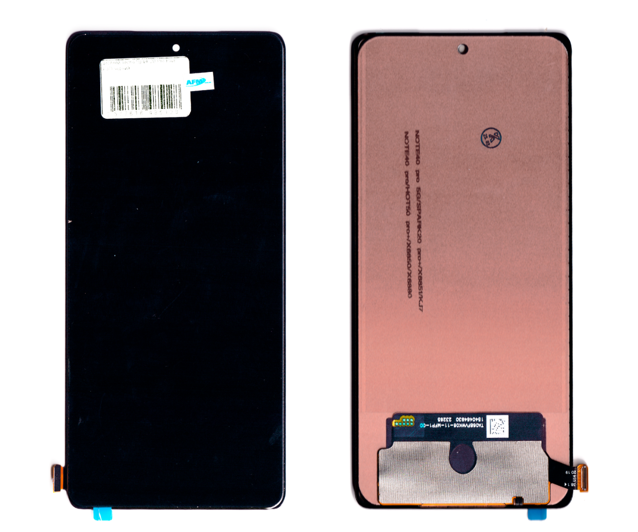 Дисплей Tecno Spark 20 Pro Plus (KJ7) чорний, фото 1