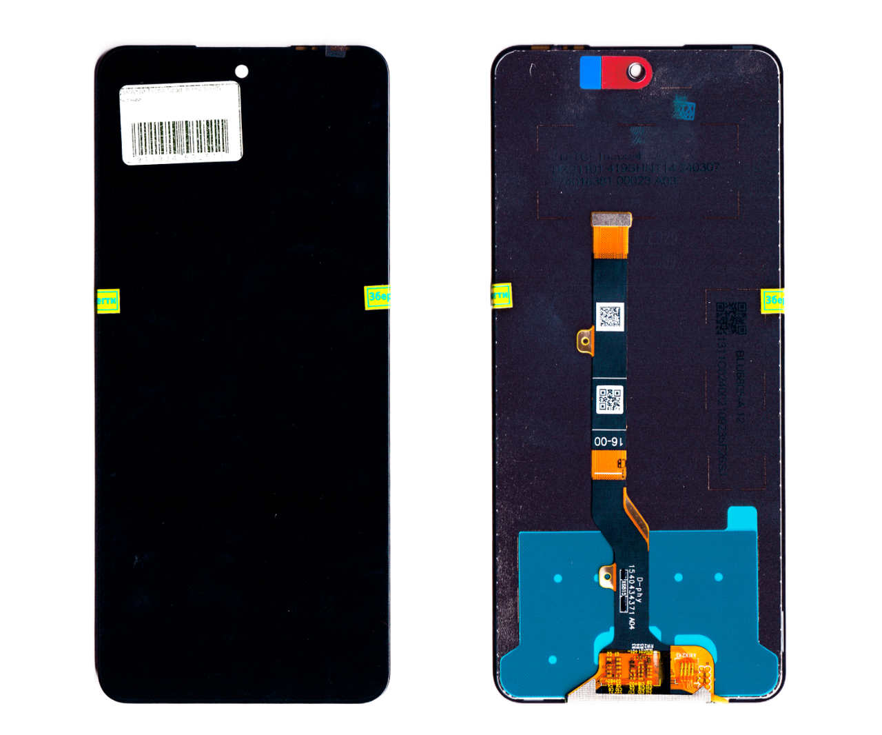 Дисплей Tecno Spark 8 Pro (KG8) чорний, фото 1