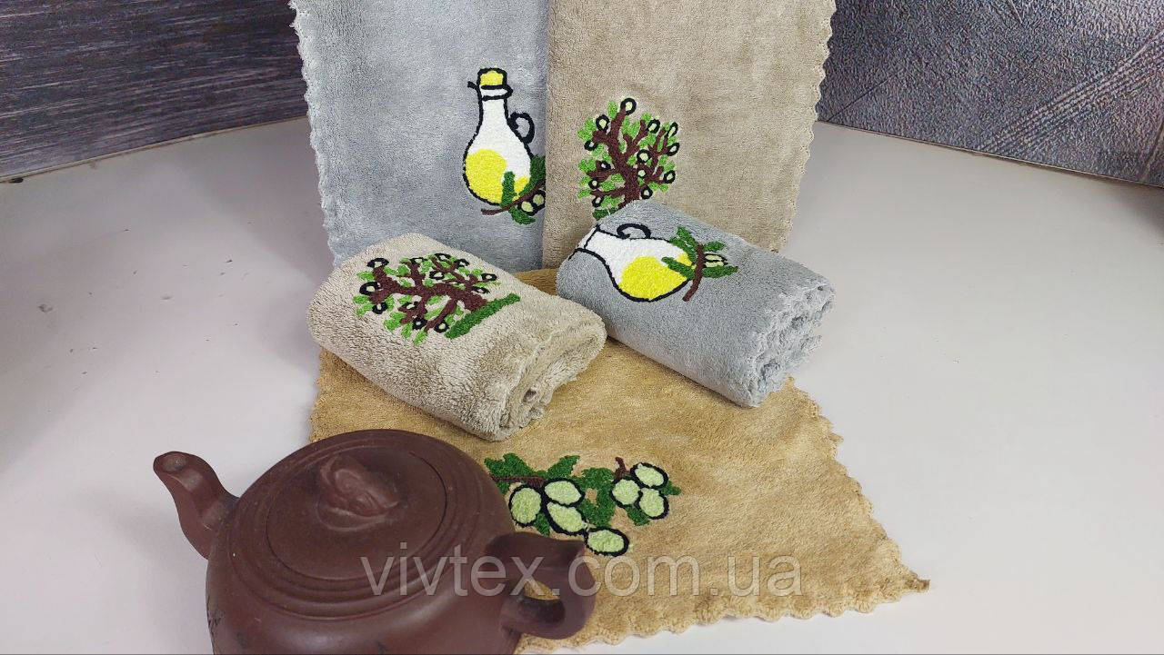 Рушники мікрофібра 25x50 упаковка 20 шт.