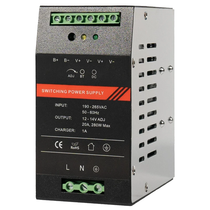 Джерело безперебійного живлення Kraft PSU-1220DIN(P), фото 1