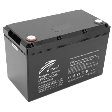Батарея з bluetooth Ritar LFP25.6V50AH G1, фото 1