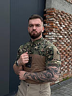 Тактична сорочка UBACS Multicam Короткий рукав Велкро панелі Розміри S-XXXL