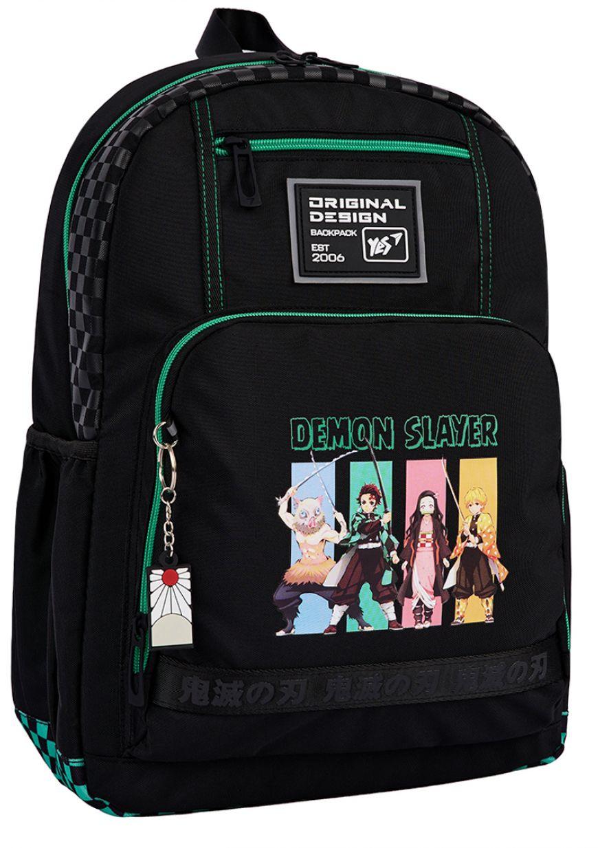 Рюкзак шкільний Yes Demon Slayer Tanjiro 17,4 л, фото 1