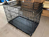 Вольєр для собак металевий Клітка для собак складна (60x45x51 см), фото 2