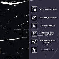 Самоклеюча плитка PET для кухні 600х300 мм вологостійка SW-00001675, фото 4