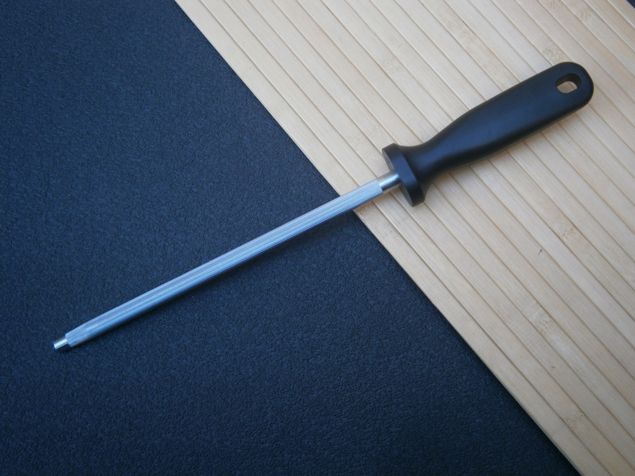 Мусат для заточування та правки ножів Chef  CKS-328 сталевий 32 см, фото 1