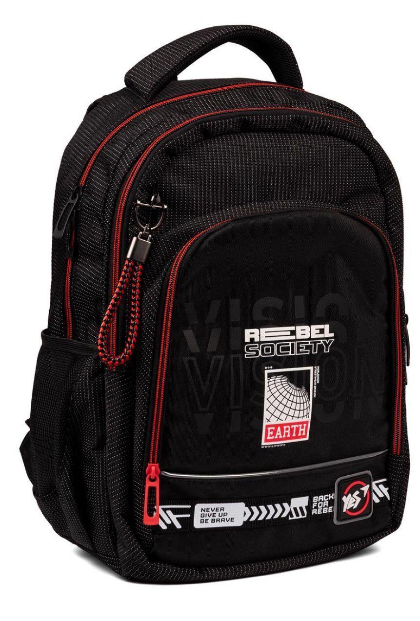 Рюкзак шкільний Yes Rebel Society 15,2 л, фото 1