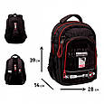 Рюкзак шкільний Yes Rebel Society 15,2 л, фото 2