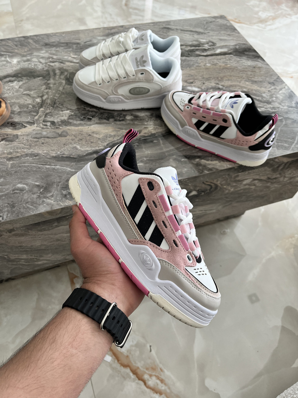 ADI2000 White/Pink 36, фото 1