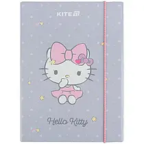 Папка для зошитів на гумці В5 Kite Hello Kitty HK25-210-1 картон