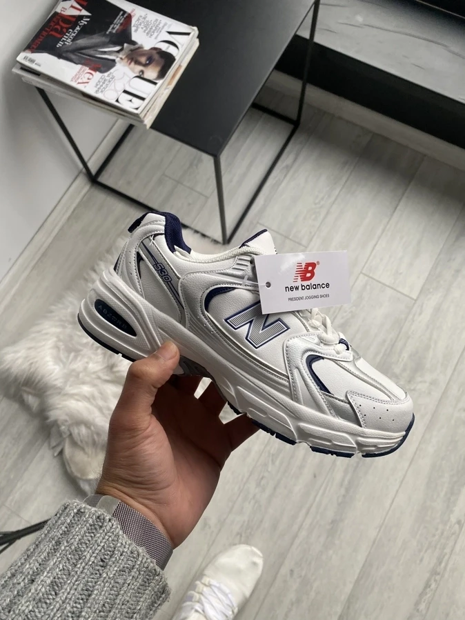 NB 530 white/ silverжа, фото 1