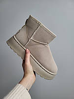 Ugg Mini Platform Beige 36