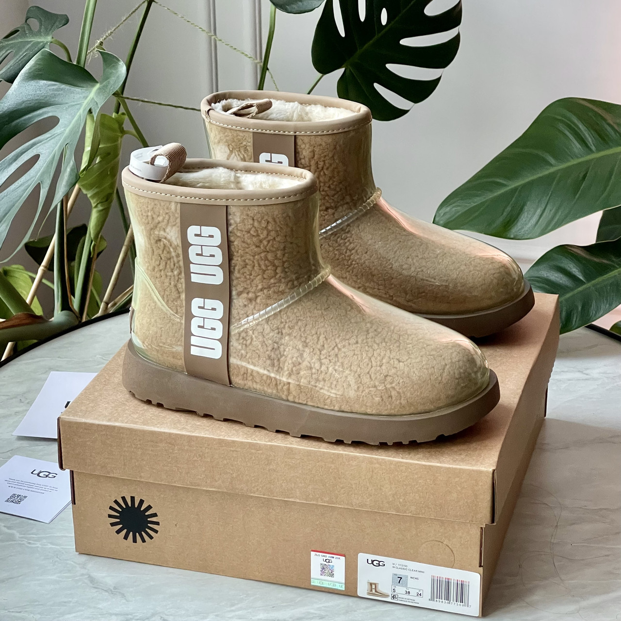 Ugg Clear Mini Boot Dune PREMIUM, фото 1