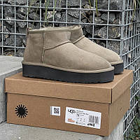 Ugg Ultra Mini Platform Khaki 39