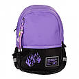 Рюкзак шкільний Yes Lilac Cubes 14,2 л, фото 3