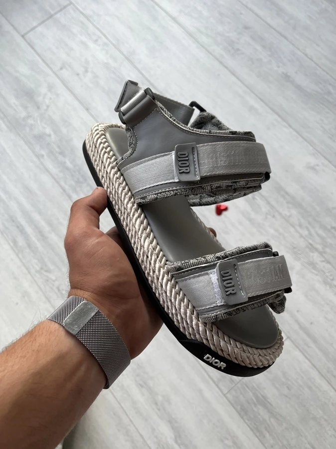 Dior Grey сандали, фото 1