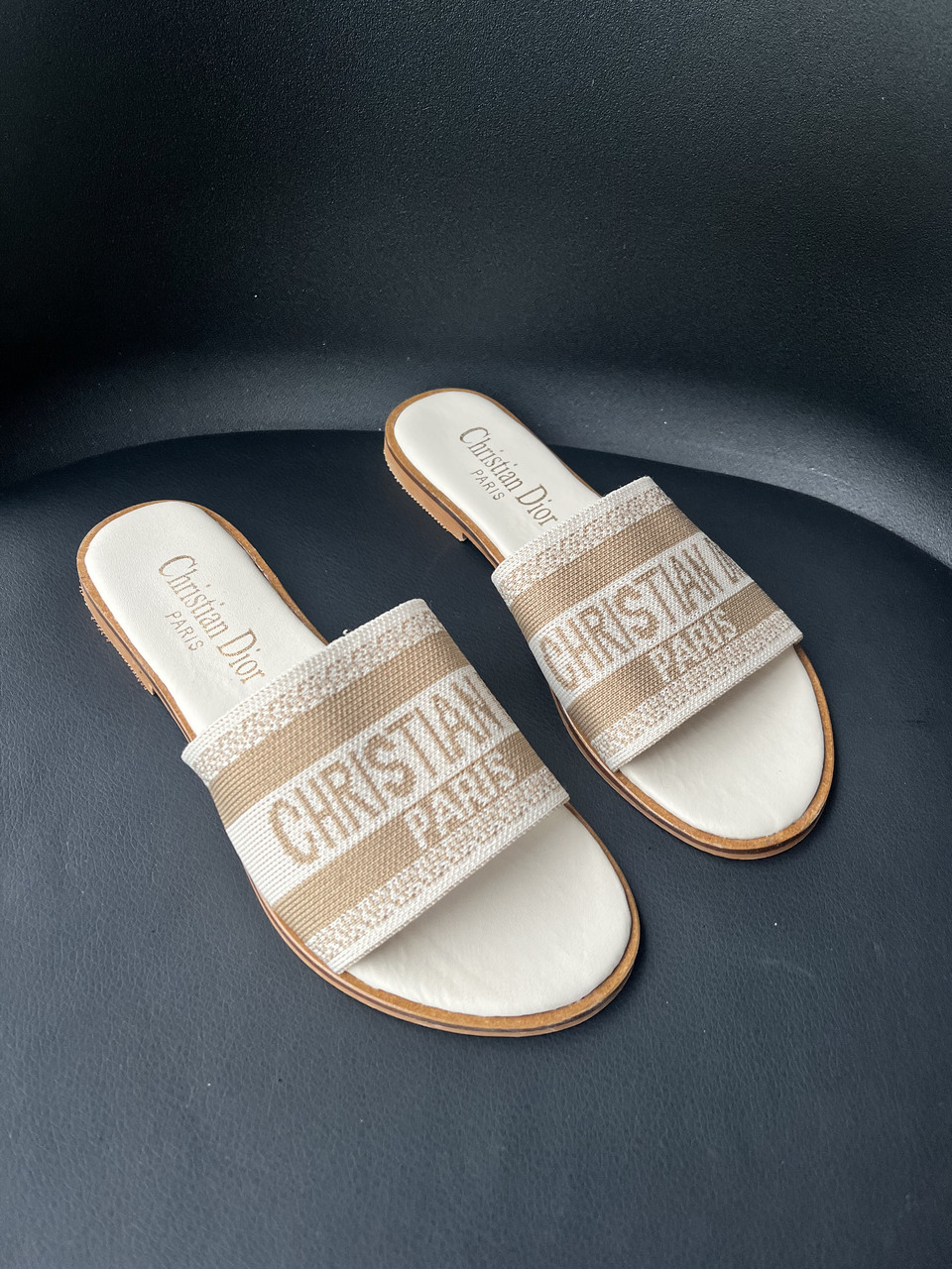 Christian Dior Slides бежевий 40, фото 1