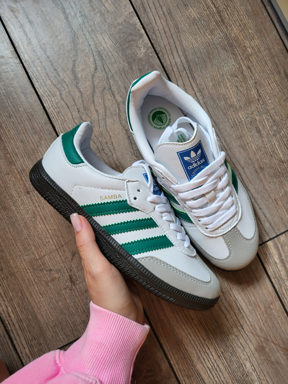 Adidas Samba Green, фото 1