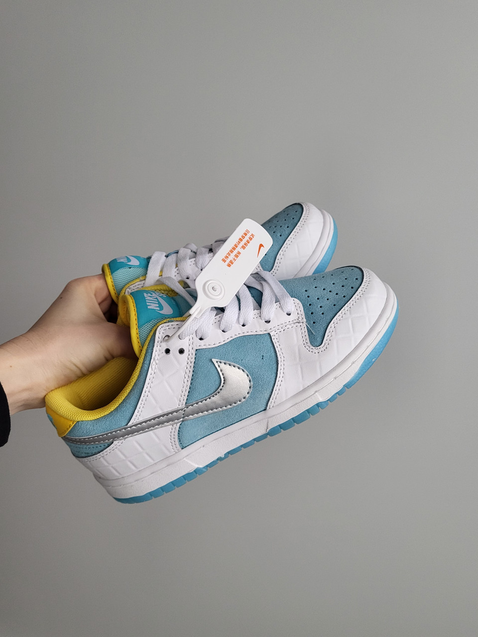 Nike sb dunk low blue, фото 1