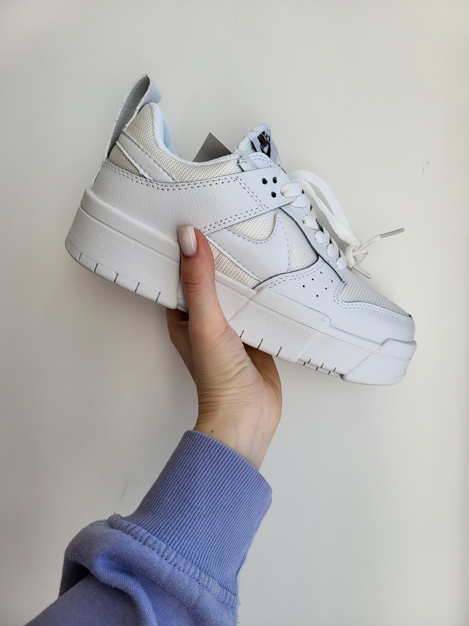 Nike Dunk Low Disrupt White, фото 1