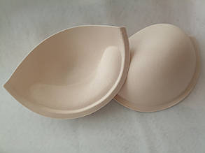 Корсетні чашки балконет #85 з пуш-ап бежеві