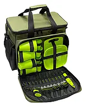 Набір посуду для пікніка з термосумкою на 4 людини Novator GR-2261