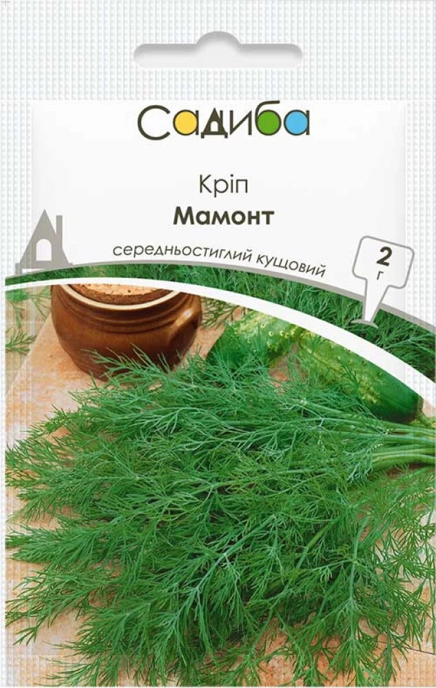 Насіння кропу Мамонт 2 м, Satimex