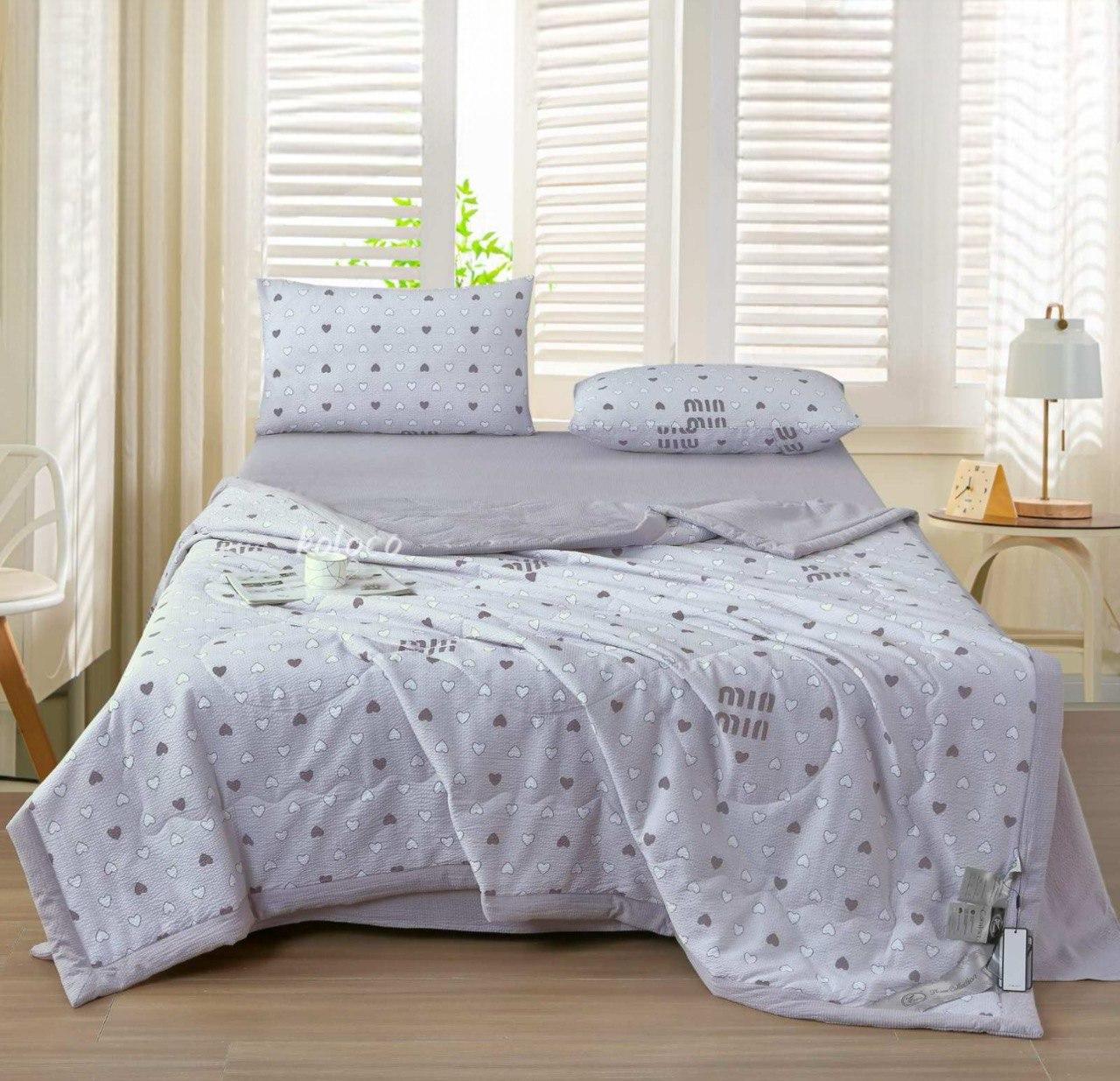 Постільна білизна жатка з літньою ковдрою 200*230 см, фото 1